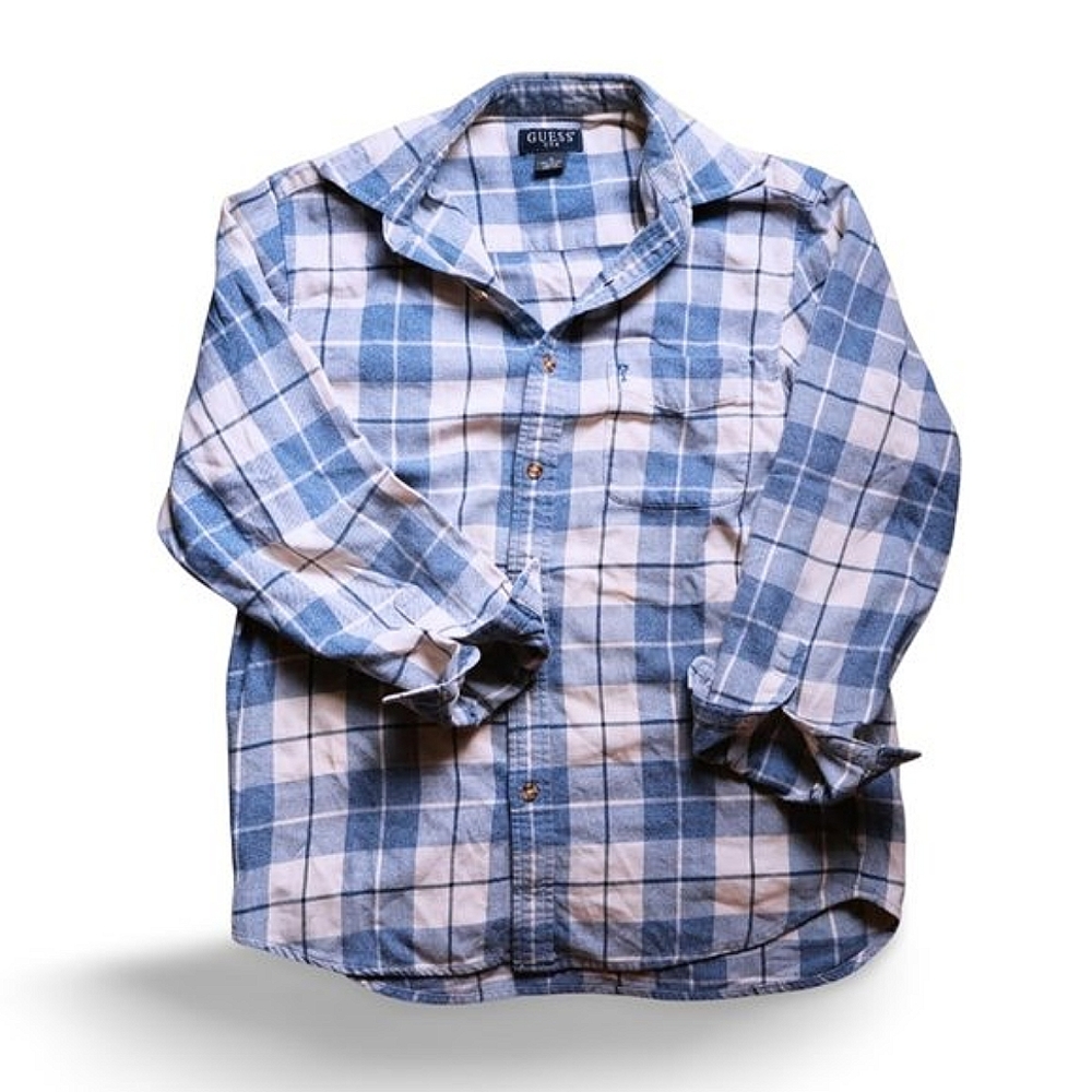 5/$25 Guess USA Flannel Button Down Shirt